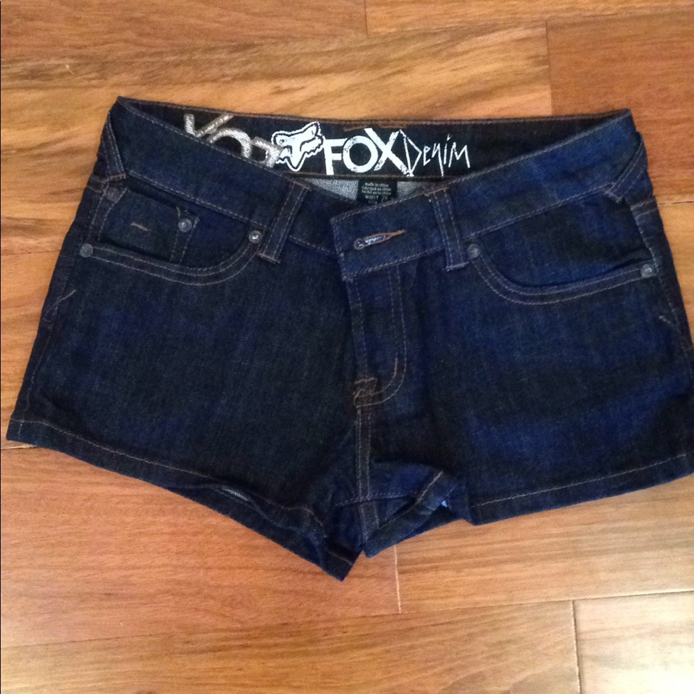 NWOT Fox Denim Shorts, Size 3